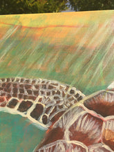 Load image into Gallery viewer, Turtle - under the ocean V