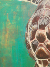 Load image into Gallery viewer, Turtle - under the ocean V